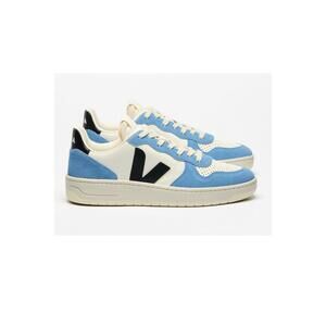 NEW VEJA unisex v-10 sneakers in pure black aqua